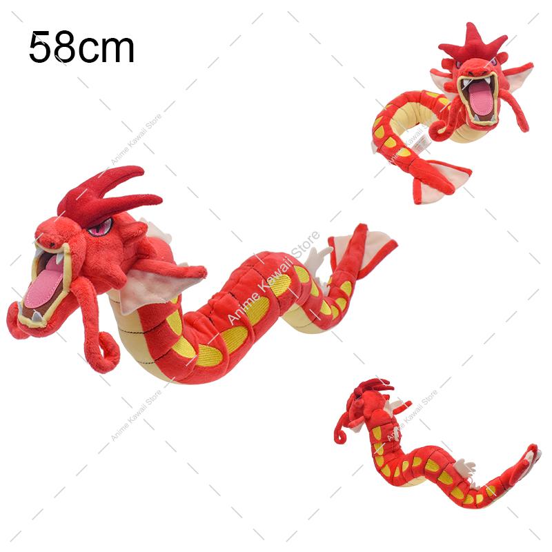 Style Plush Toy Set Dragon Water Fire Type Characters Stuffed Dolls Kids Holiday Gift