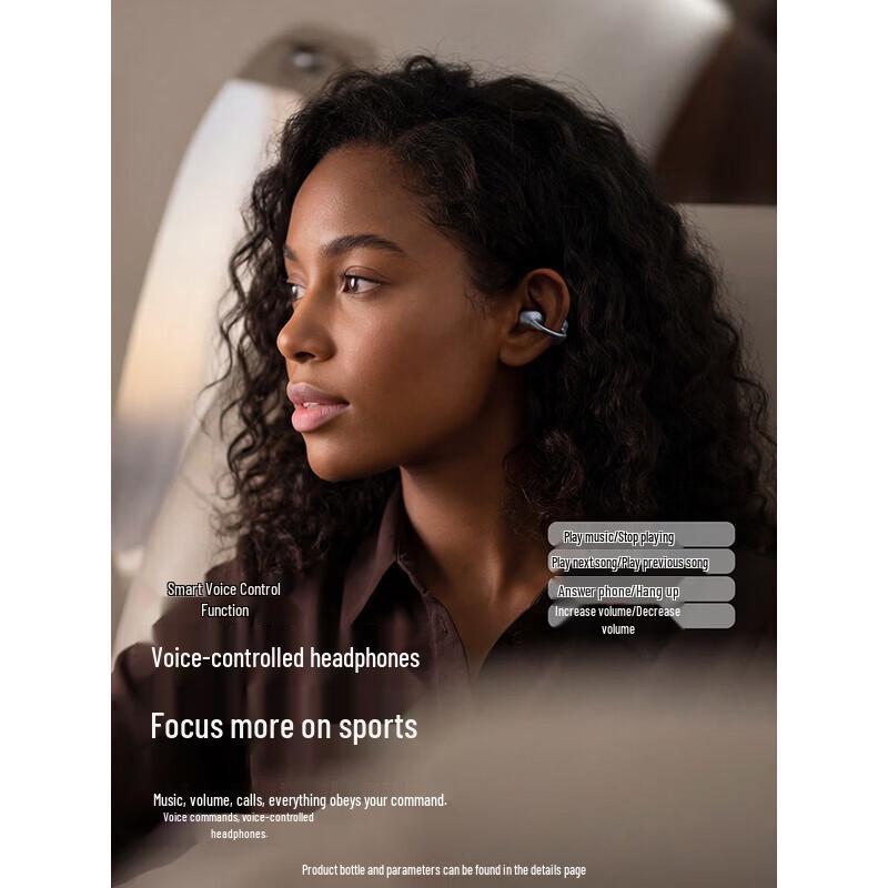 SANAG ANC Ear Clip Bluetooth Headset with Translator
