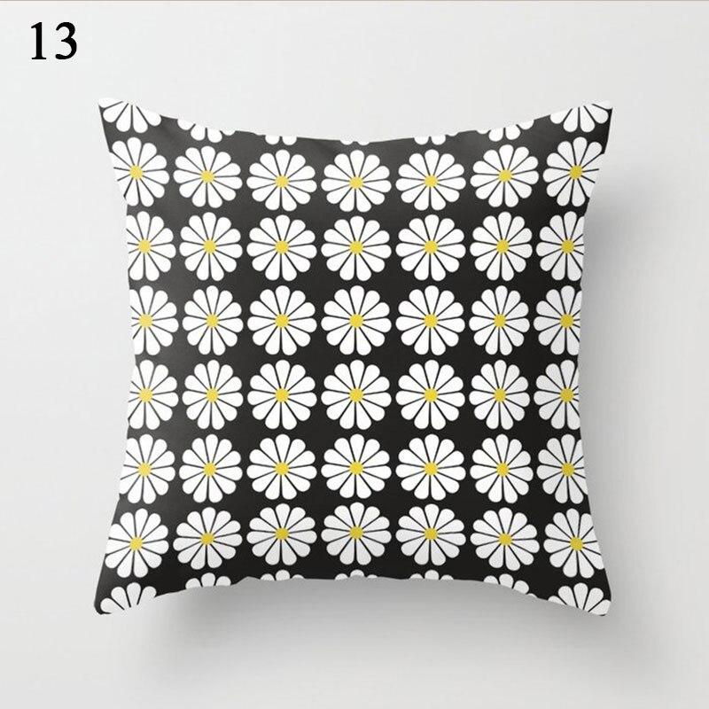 Daisy Cushion Cover Car Decoration Sofa Pillow Cover Home Goods Pillow Cover Pillow Cover Pillow Cover Hot Sale