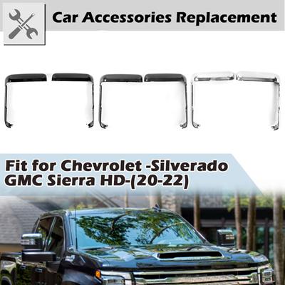 Rymowana Nakładka na Lusterko Wsteczne Nakładki na Lusterka Boczne Listwa Akcesoria Samochodowe Pasują Do Chevrolet Silverado GMC Sierra HD