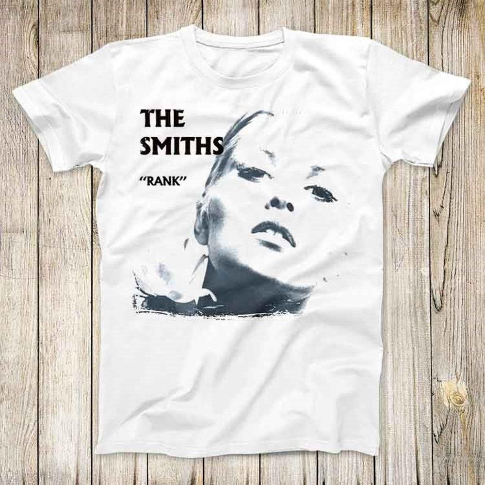 

Футболка из 100% хлопка плотностью 230 г/м2 The Smiths Rank Top Tee, лучший милый подарок для мужчин и женщин, унисекс, футболка 3118 XS белый