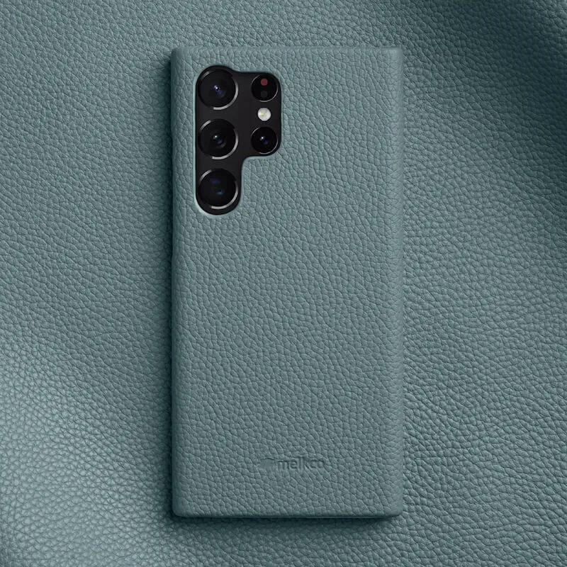 

Оригінальний шкіряний чохол Melkco для Samsung Galaxy S25 Ultra S25 Plus Edge 5G, Бізнес, Мікрофібра всередині, Жорстка кришка Galaxy S22 5G світло-синій колір