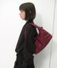 Fillintheblank Soft Basket Hobo Bag (S)(Burgundy)
