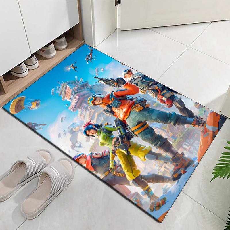 Fortnite Printed Carpet, Rug for Office Chair Living Room Bedroom Kitchen Room Decor Gifts.