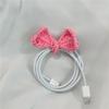 Hand-Knitted Headphone Decor Crochet Leaf Bud Crochet Bookmarks Multifunctional Cable Tie