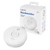 Smoke detector with replaceable 9V battery, Photoelectric, 85 dB EN14604 LogiLink