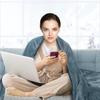Flannel Heating Cover Blanket Household Detachable Electric Heating Pad Intelligent Temperature Control Electric Blanket