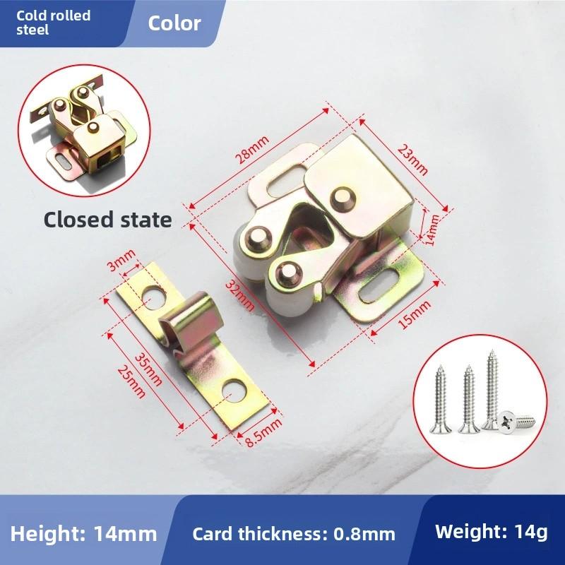 Magnetic lock for cabinet