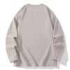 Japanese Spring and Autumn New Men's Sweatshirt Casual and Versatile Youth Long Sleeve T-shirt Round Neck Men's Sweatshirt