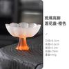 Afternoon Tea Teacup Lotus Flower Glass Tea Cups Lotus Shaped Vessel Milk Fruit Juice Container Color Lotus Goblet Coffee Cup