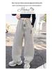Girls' Wide-Leg Fleece Pants - Autumn/Winter Thickened Casual Sportswear