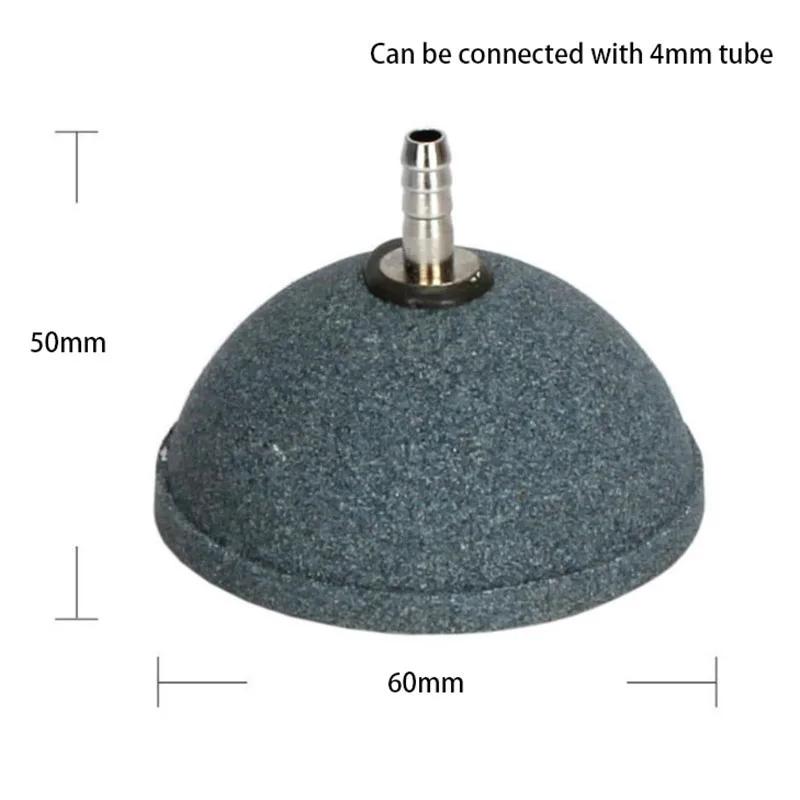 

60 мм 80 мм Аквариумный воздушный камень Камень-пузырь Аэратор для аквариума Рыбного резервуара Насос Гидропоника Кислородная пластина Мини-аксессуары для воздушного насоса
