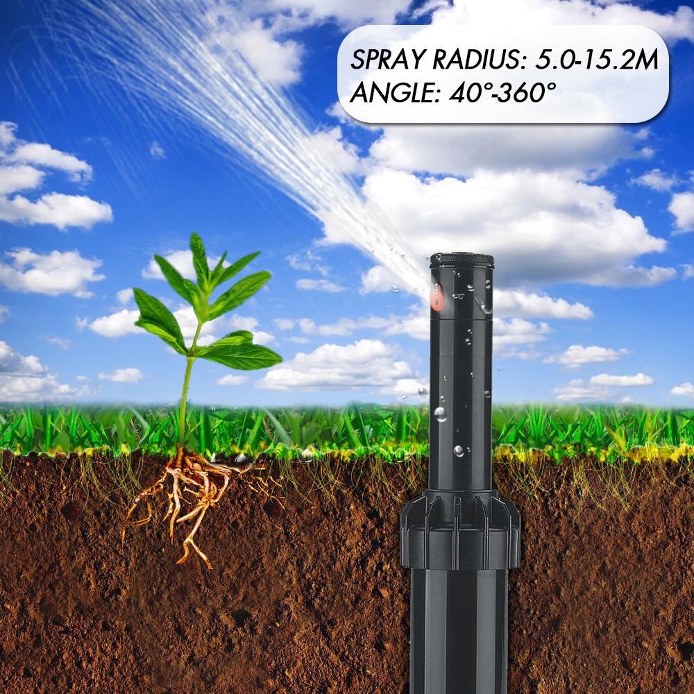 Automatischer Rotationsdüsen-Rasensprenger Pop-up-Sprühkopf-Sprenger Vernebelung Gartenbewässerung Vernebelungs-Bewässerungssystem