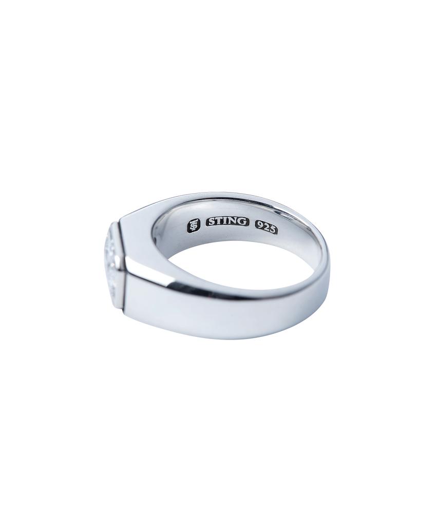 Sting925 Emerald Cut Signet Ring