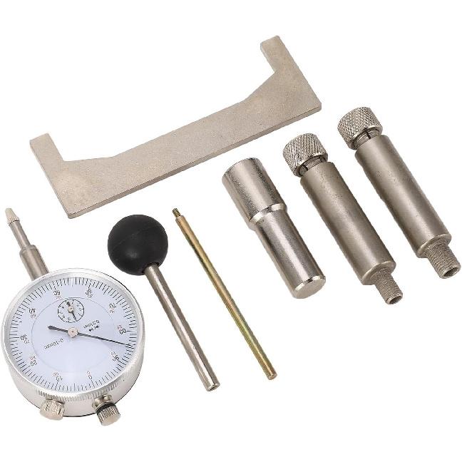 Kadimendium Fuel Injection Static Adjusting Tool Complete Efficient Injection Pump Timing Gauge for Engines