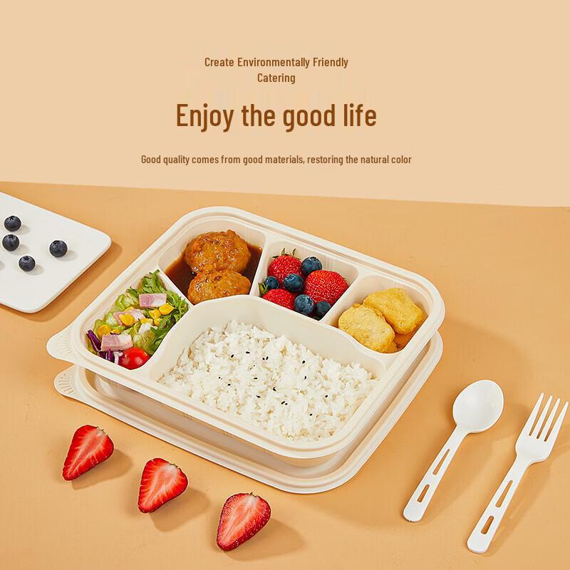 Uao Biodegradable Corn Starch Food Containers