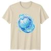 Blue Water Splash TShirt Ocean Life Gift For Him And Her