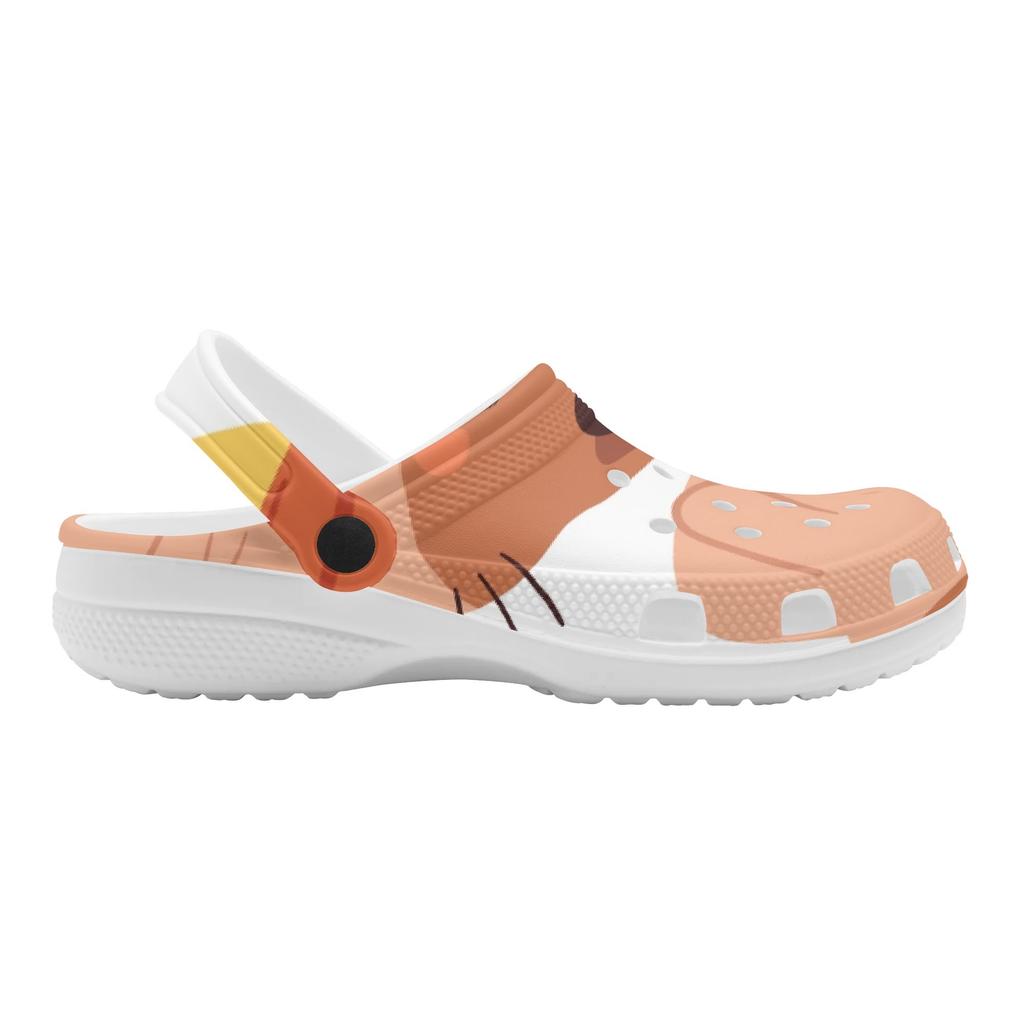 Colorful Pattern EVA Clogs Adult Unisex Lightweight Soft Slip On Casual Shoes Soft Sole Summer Sandals Summer Daily Wear