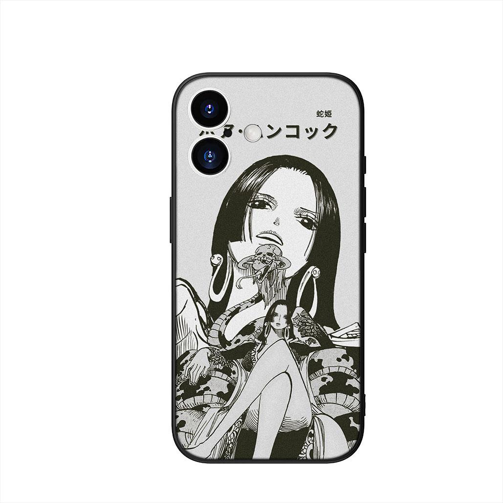 

One Boa Hancock Pieces Luffy Zoro Phone Cover Case for Xiaomi Redmi Note 14 12 13 ProPlus A3 Pro Plus 12C 13C 14C 5G 4G Casing Redmi Note 13 Pro 4G