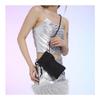 Nylon Rhombus Bag, Simple Letter Style.