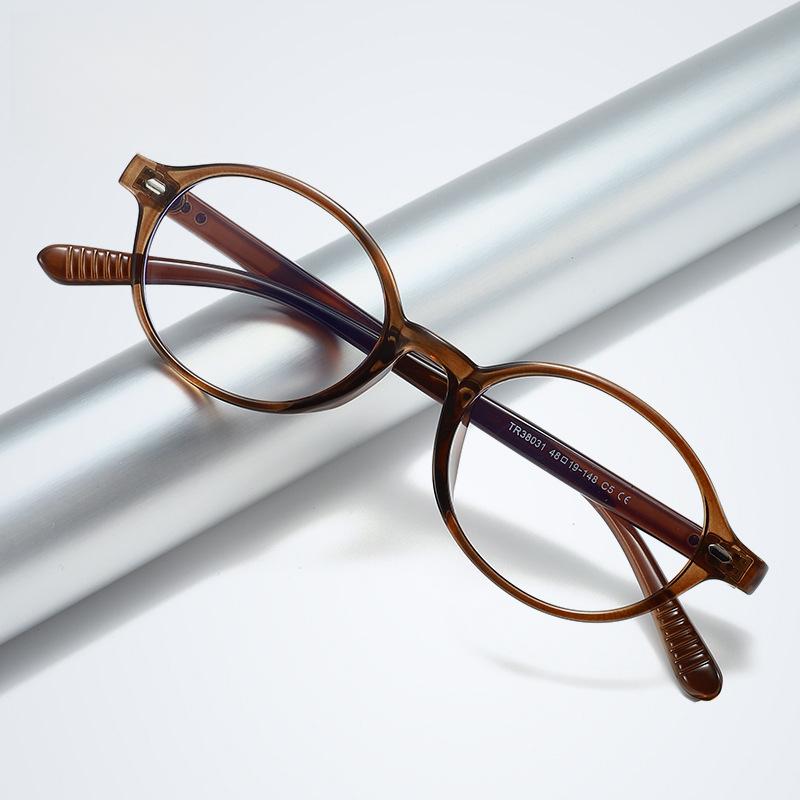 Luxury Brand Stylist Men's Eyeglasses Frame Retro Casual Optical Prescription Women's Ultra Light Myopia Anti Blue Light Glasses