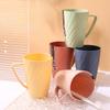 Thickened Household Brushing and Rinsing Cups Plastic Toiletry Toothbrush Cups Large-capacity Couple Cups
