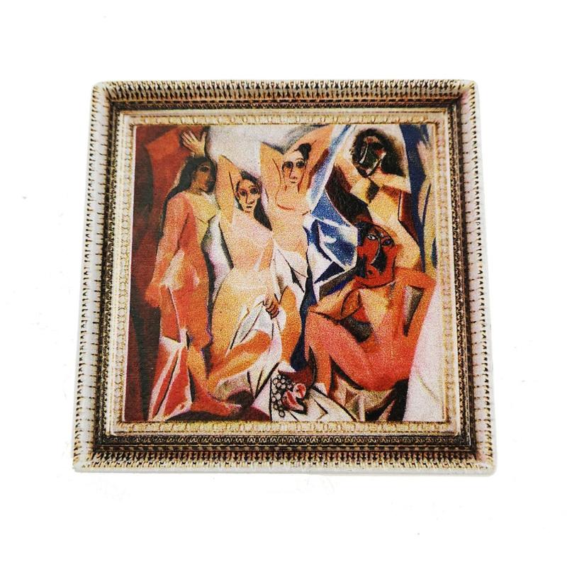 Picasso Paintings Fridge Magnets World Famous Paintings Magnetic Stickers for Message Board Creative Home Decoration