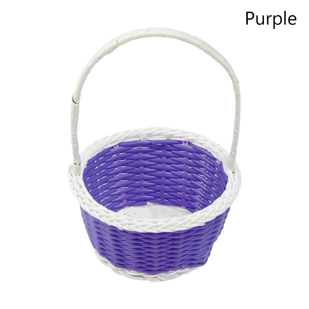 Plastic Vine Storage Baskets Shopping Storage Hamper Basket  For Plant Home Wedding