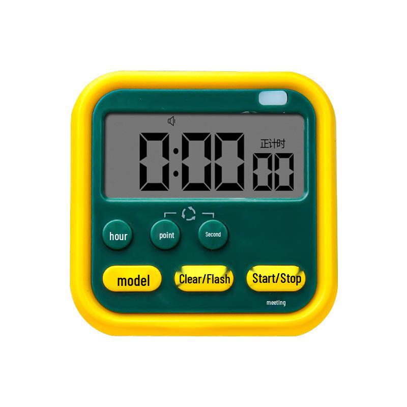 Children's Time Management Kitchen Timer: Countdown Electronic Alarm Clock