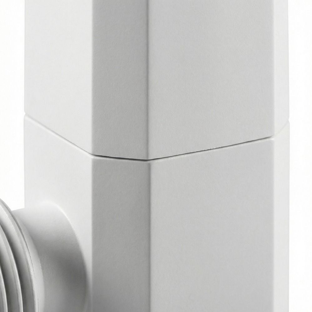 Copper Material Triangle Valve Cream White Water Stop Valve Universal Angle Valve Kitchen