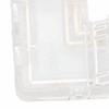 8pcs Transparent COB Connector Solderless L Shaped Connector  For Double Color LED Strips