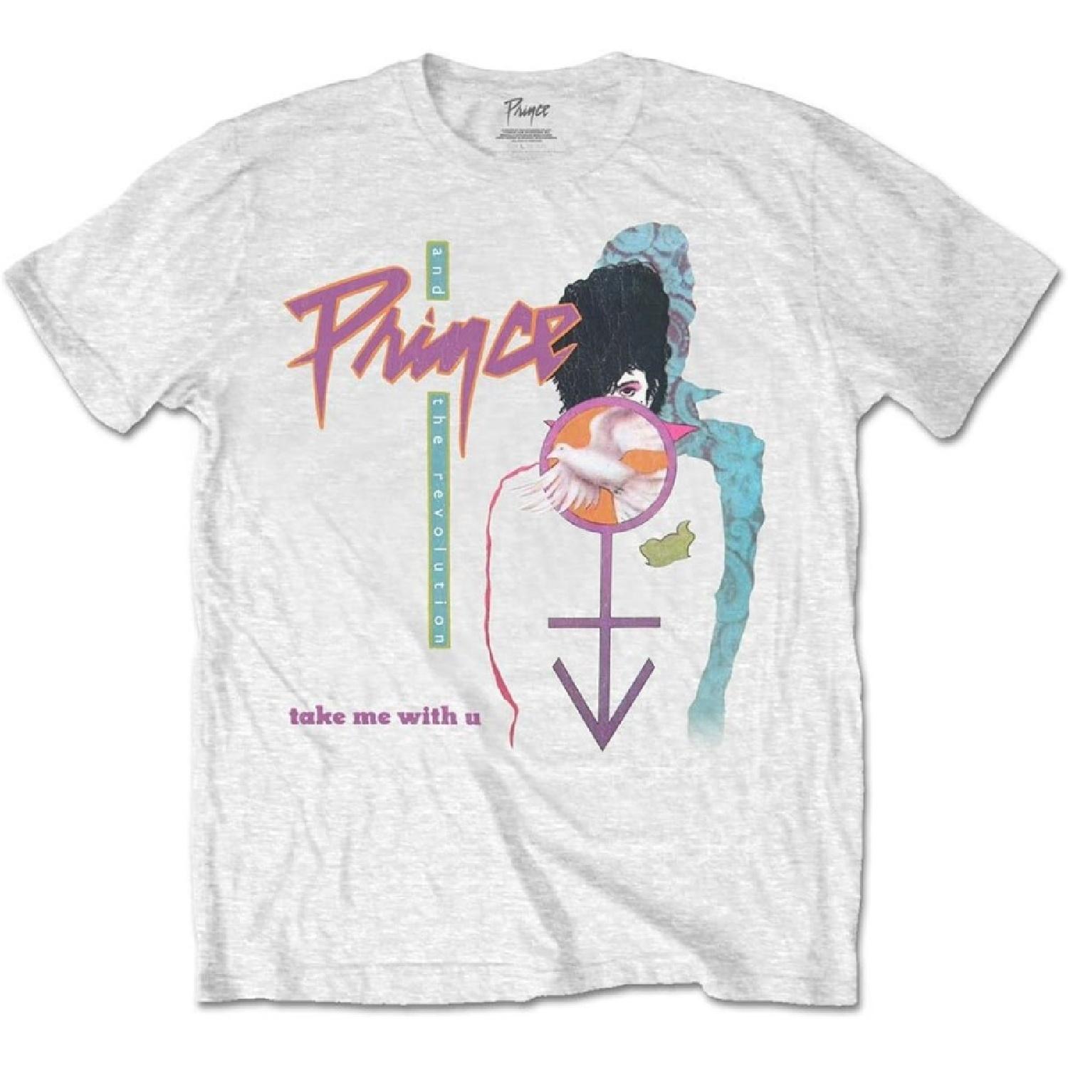 Prince Men s Take Me with U Slim Fit T-Shirt White XXXXXL белый