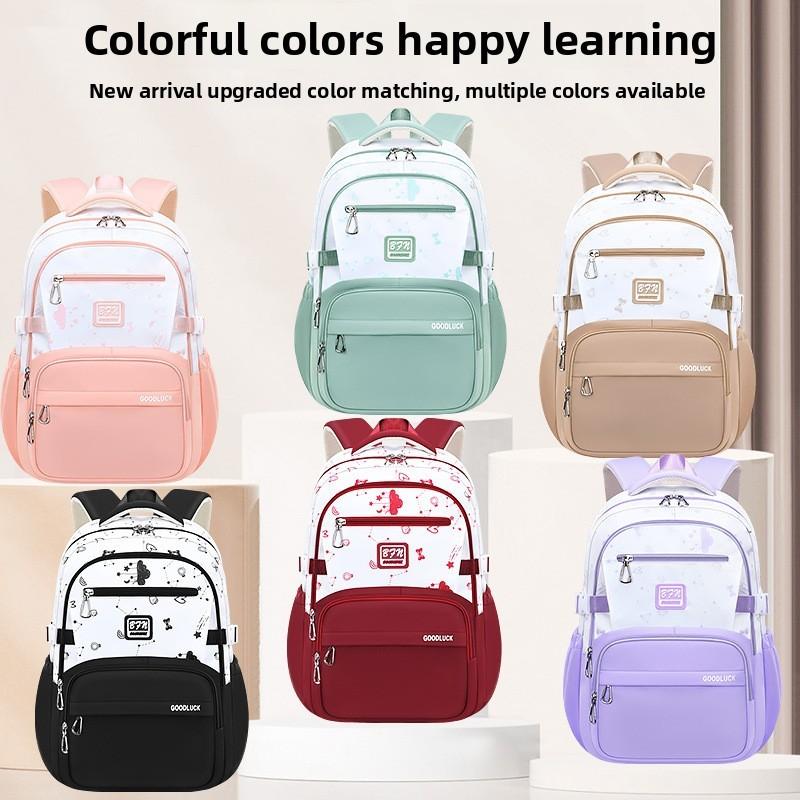 School Pendant Clouds Backpack Middle School Breathable Fabric Commuting Travel