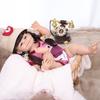 KEIUMI Smiling Reborn Baby Girl Dolls 55 Cm Full Silicone Vinyl Body Bathe Lifelike Princess Bebe Newborn Dolls Christmas Gifts