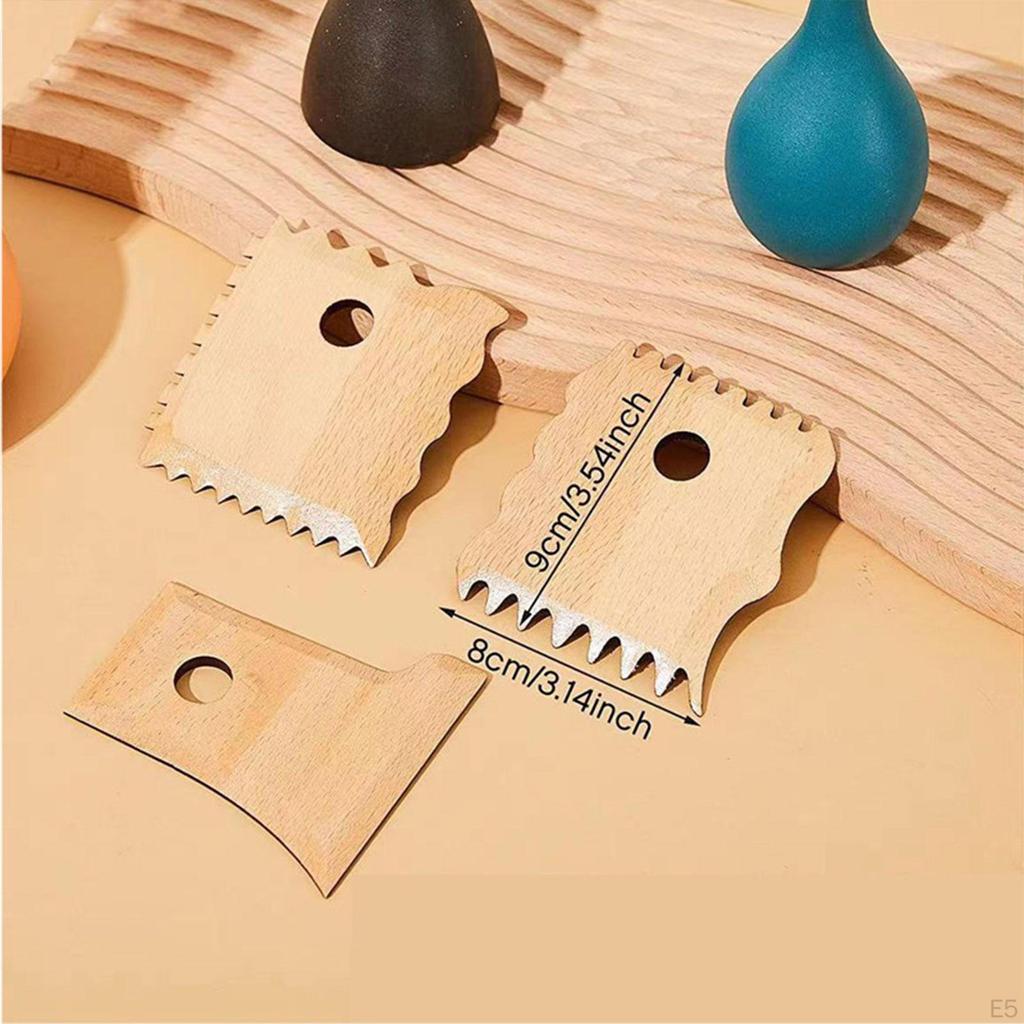 Instrument de ceramică 7 bucăți, tundere netezire tăiere gravură sculptură cu argilă