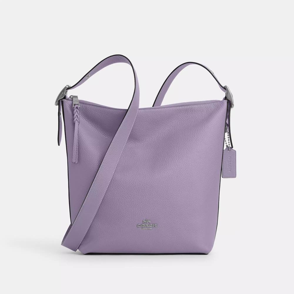 

Coach Val Duffle серебристый светло-фиолетовый