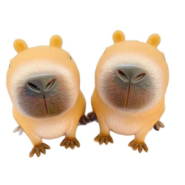 Adorable Capybara Desktop Ornament for Stress Relief