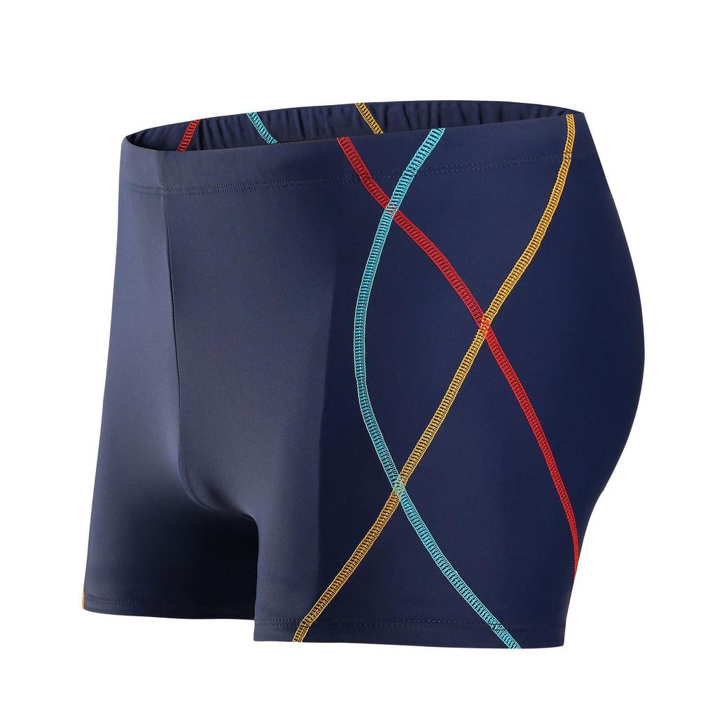 2025 Men's Breathable High-Elastic Swim Trunks - Casual Beach and Pool Shorts