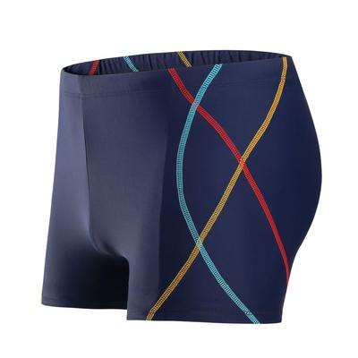 2025 Men's Breathable High-Elastic Swim Trunks - Casual Beach and Pool Shorts