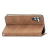 For Samsung Galaxy A55 5G Case Card Slots Skin-touch Leather Flip Phone Cover