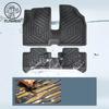 LHD Car Floor Mats For Leapmotor T03 2024 2025 2026 Cargo Liners Waterproof Non-slip Trunk Mat Protector Foot Pads Car Carpets