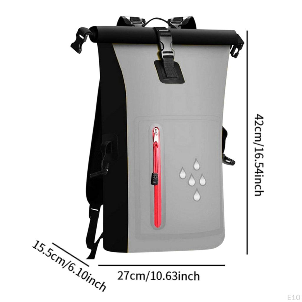 25L Waterproof Backpack Dry Bag for Kayaking And Camping Activities
