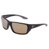 CoSta Del Mar Tailfin Copper Silver Mirror Polarized GlaSS Rectangular Men S SunGlaSSeS 6S9113 911304 60