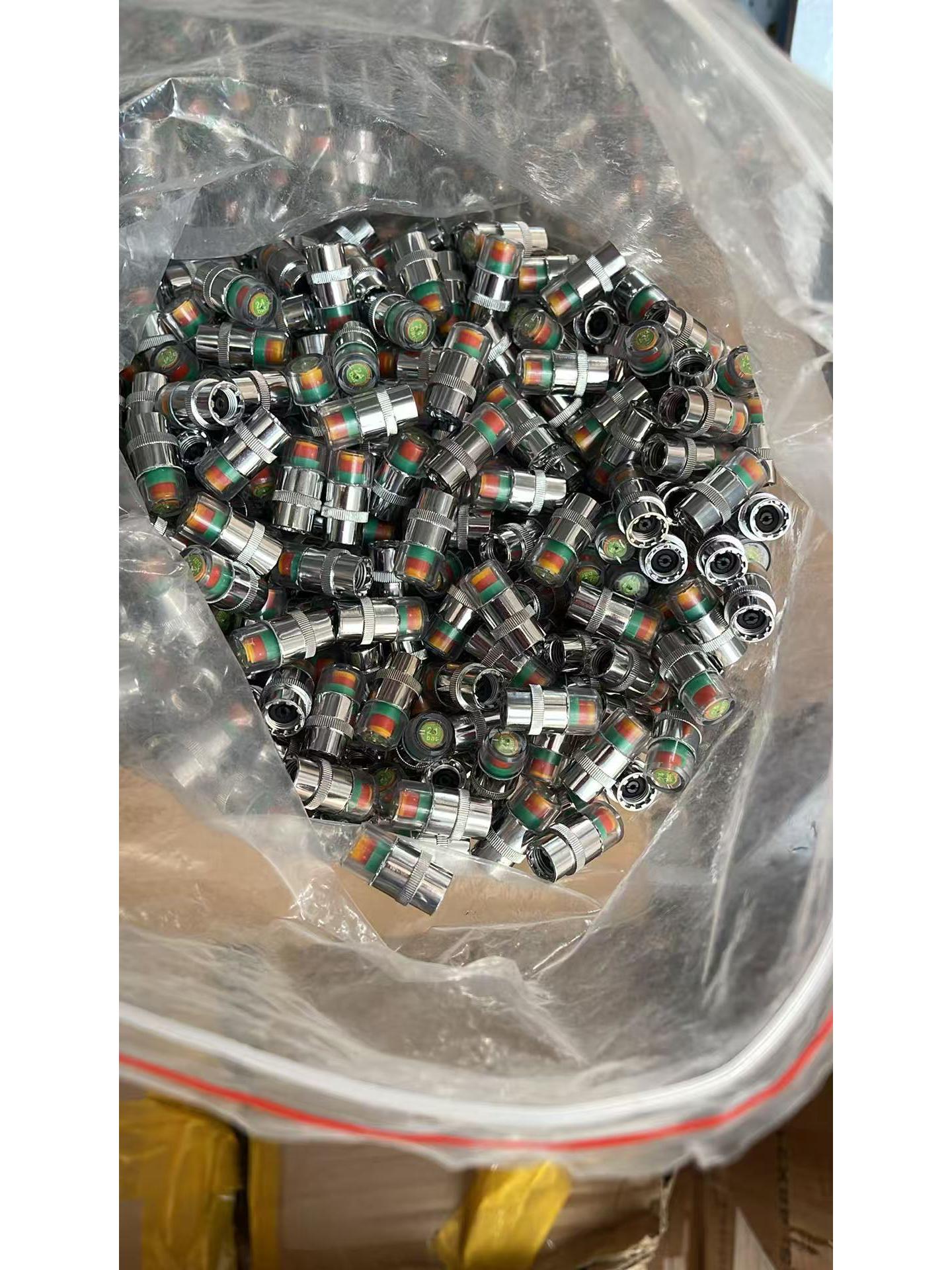 Universal Car Tire Pressure Monitoring Anti-Leak Dustproof Aluminum Valve Cap