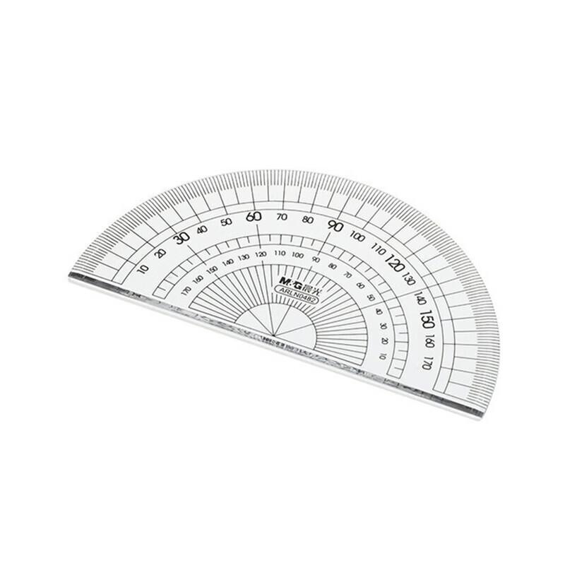 M&G 4-Piece Geometric Ruler Set