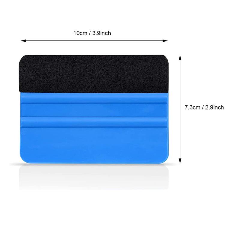 Vinyl Wrap Squeegee Window Film Screen Pretector Squeegee 4 Size Scratch-Free Scraper Tool for Decals Adhesive Vinyl Wallpaper