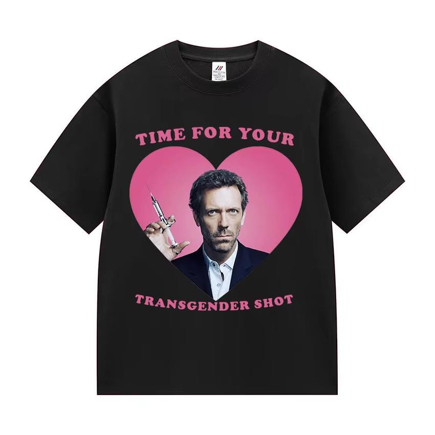 Summer Fashion Trendy Tee Dr Gregory House Md Funny Meme Tee Shirt Men's Women Vintage High Quality Fashion T-shirt Gothic Cotton Oversized T-shirts