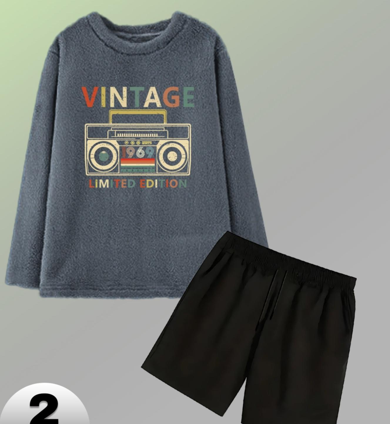 Легкий фланелевый комплект шорт для мужчин, дышащий и универсальный, подходит для весны и осени M