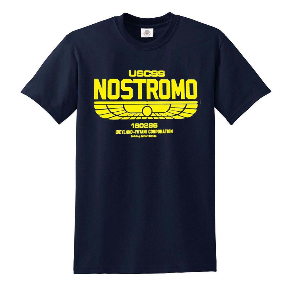 Uscss nostromo alien tshirt 180286 mens film movie weylandyutani gift top 2XL