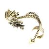1Pc Ear Rings Durable Perfect Gift Convenient Carved Earrings Cuff Clips